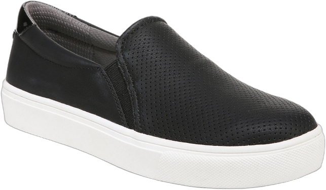 Dr. Scholl's Womens Nova Slip On Sneaker Black Nubia 10 M