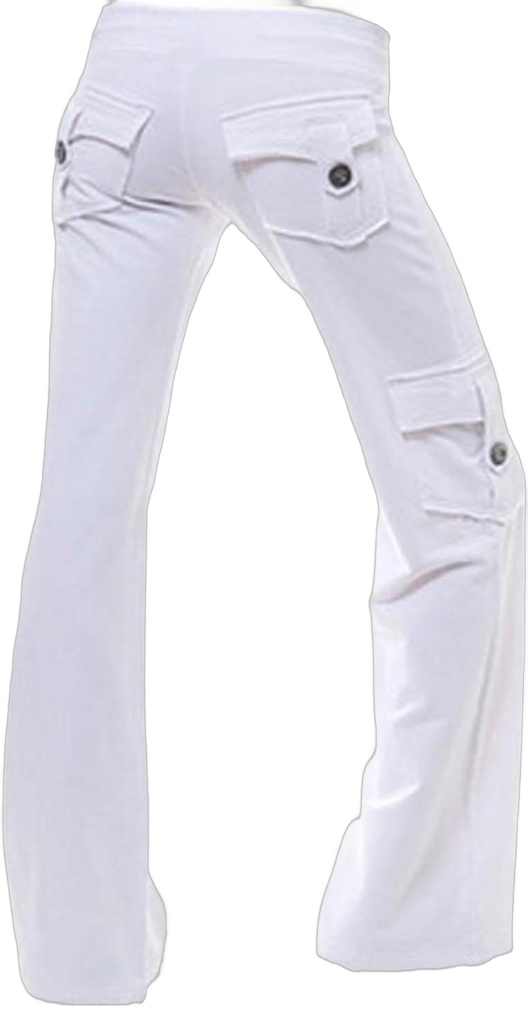 Loose Fit Trousers Pants for Women Fall Summer Cargo Flared Wide Leg Trousers Pants Women 2024 J-074 White XX-Large