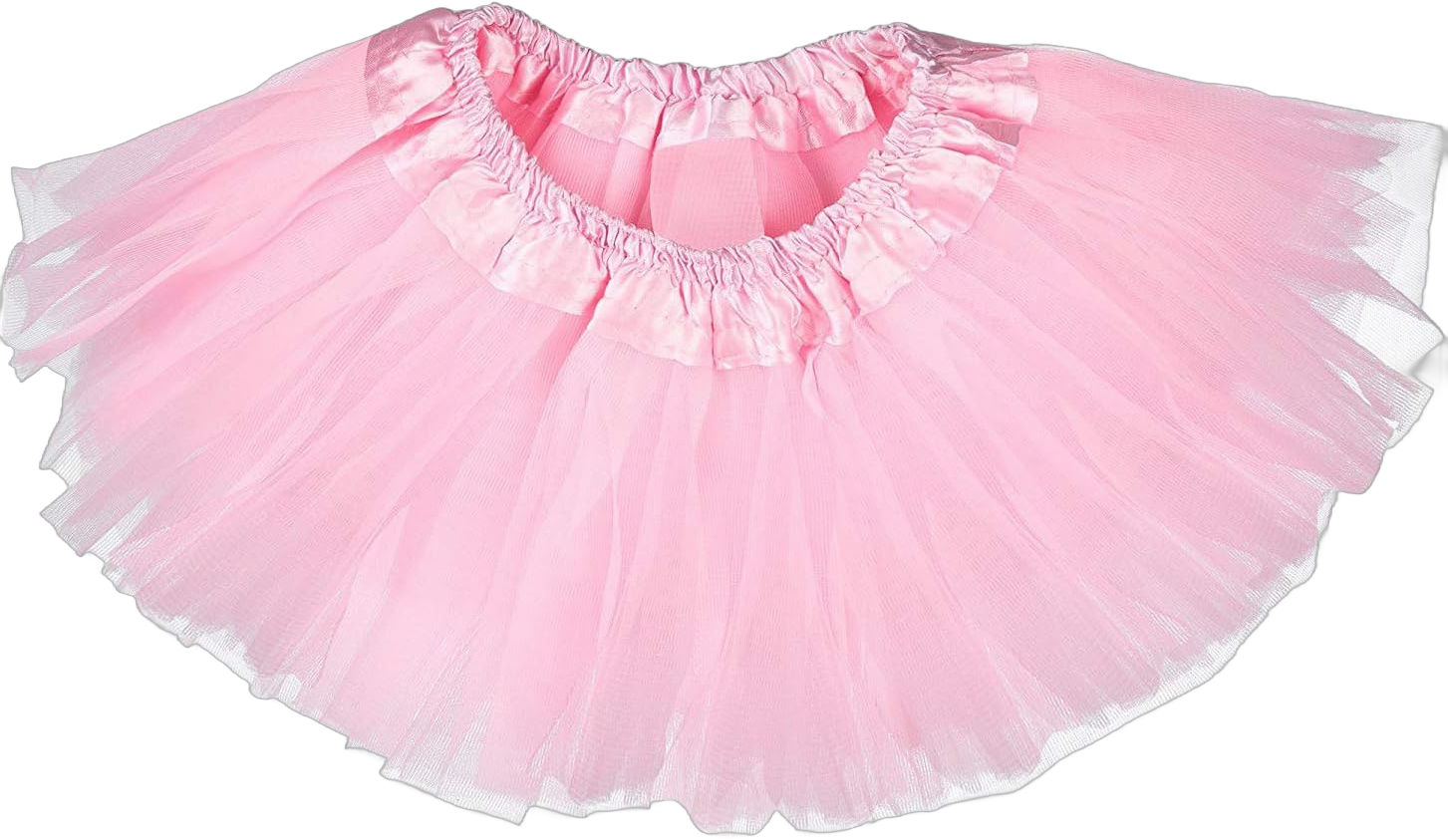 Dancina Classic Tutu Skirts for Girls Ages 0 to 13 Years (Baby/Toddler/Little Kid/Big Kid) 0-6 Months Pink