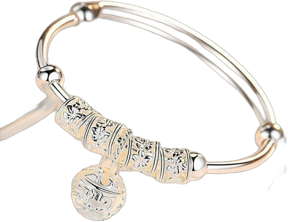 SHANNGSHAN 925 Sterling Silver Charm Bracelets & Bangles For Women Silver Jewelry Accessories