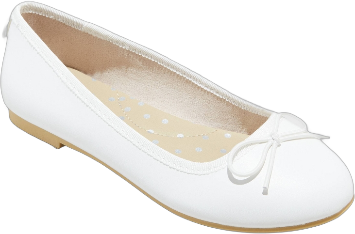 Girls&#39; Diana Slip-On Ballet Flats - Cat &#38; Jack&#8482; White 4