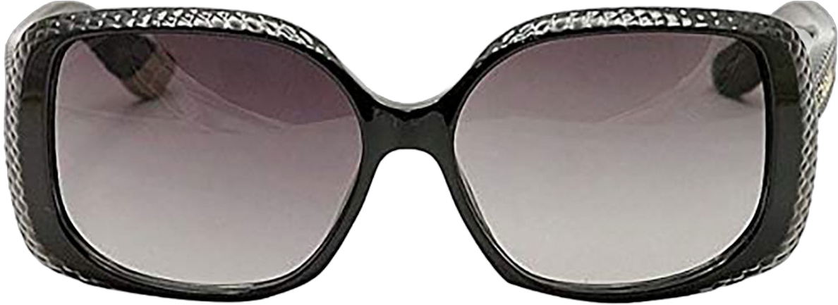 Juicy Couture Women's Rectangle Black Sunglasses