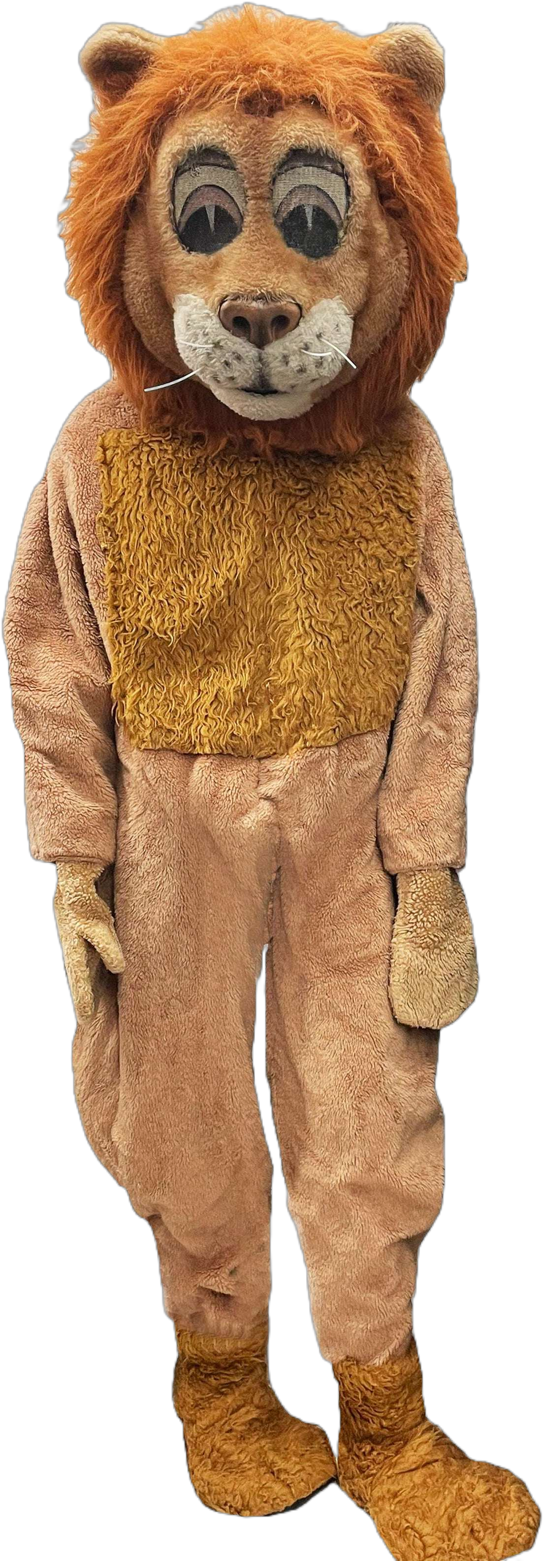 Courageous Lion Mascot Adult Costume