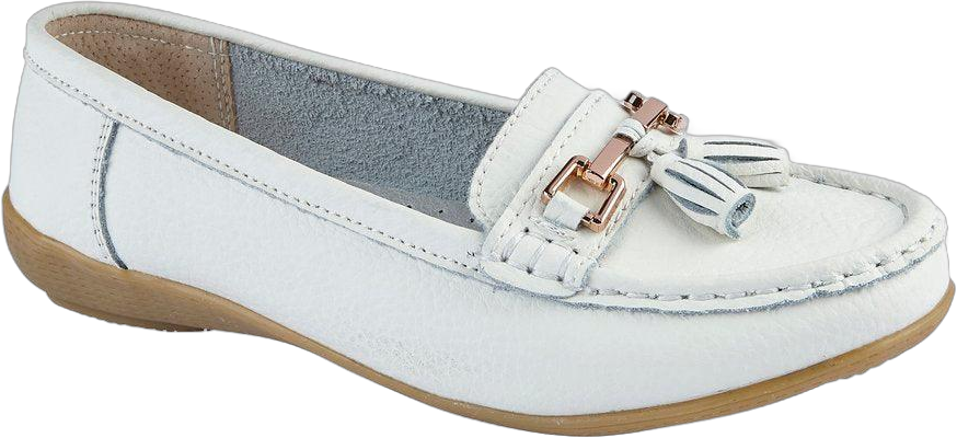 Jo & Joe Womens Loafer Nautical White