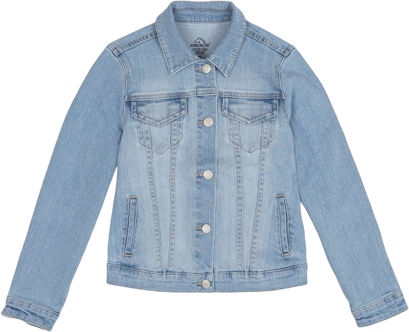 Jordache Girls 4-18 & Plus Classic Denim Jean Jacket