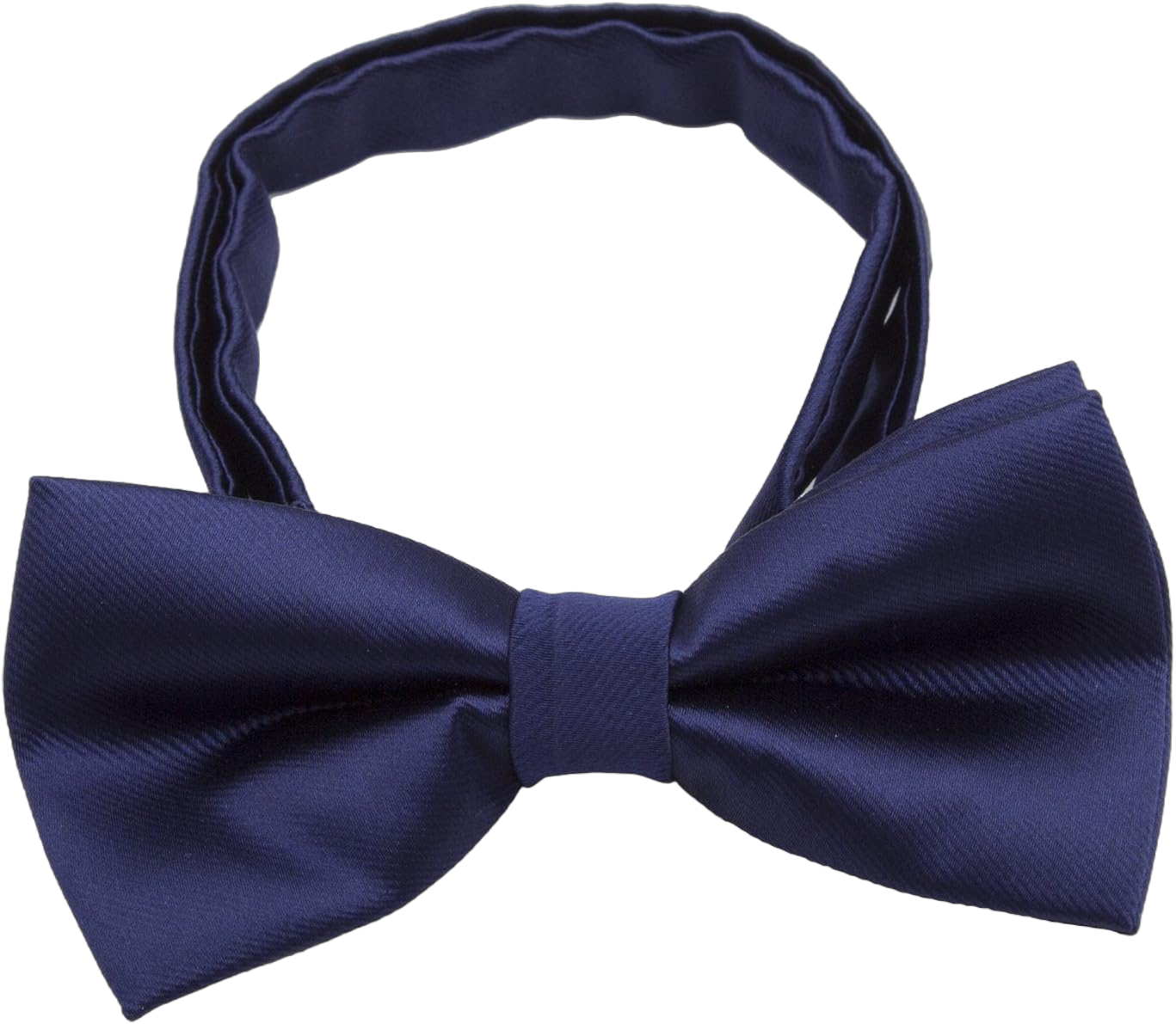 AWAYTR Classic Boys Bow Ties - Wedding Formal Pretied Adjustable Silk Bow Tie for Kids Dark Navy Blue