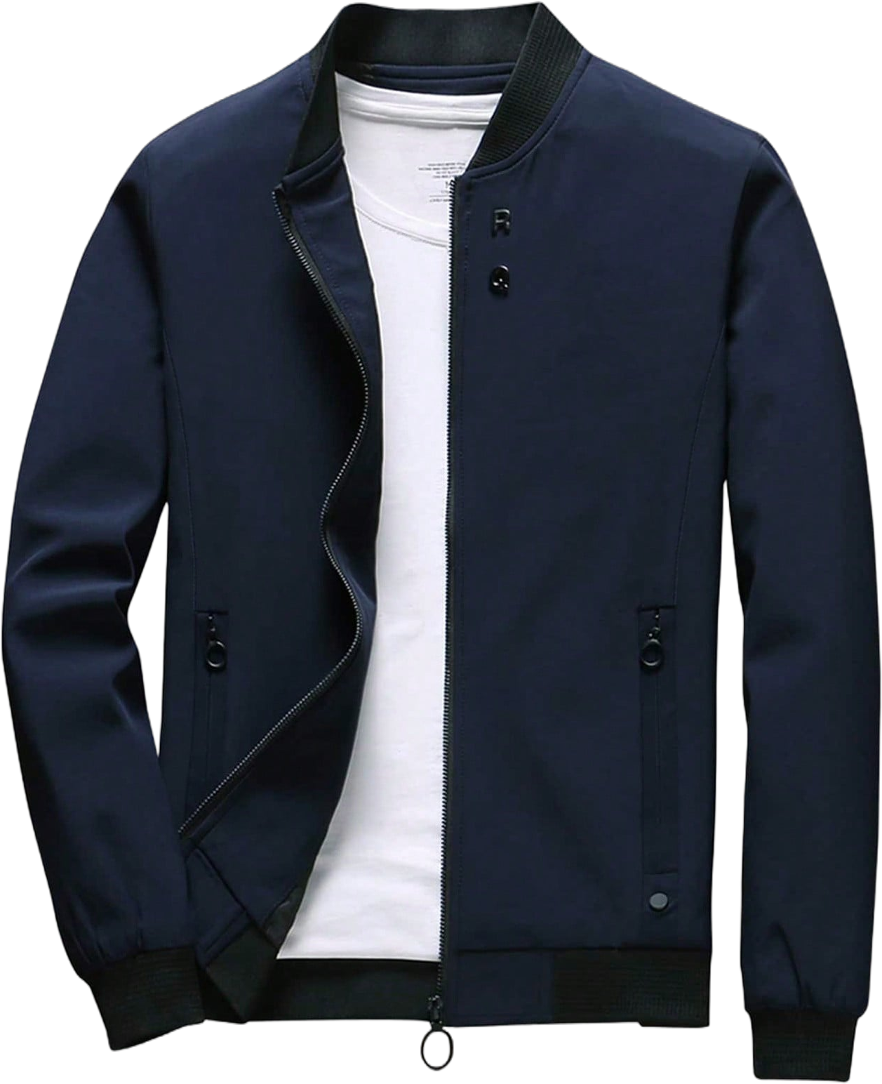 Manfinity Mode Men Zip Up Bomber Jacket