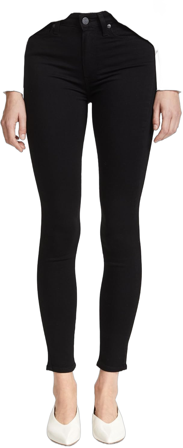 Paige Denim Women's Transcend Margot Ultra Skinny Jeans 32 Black Shadow