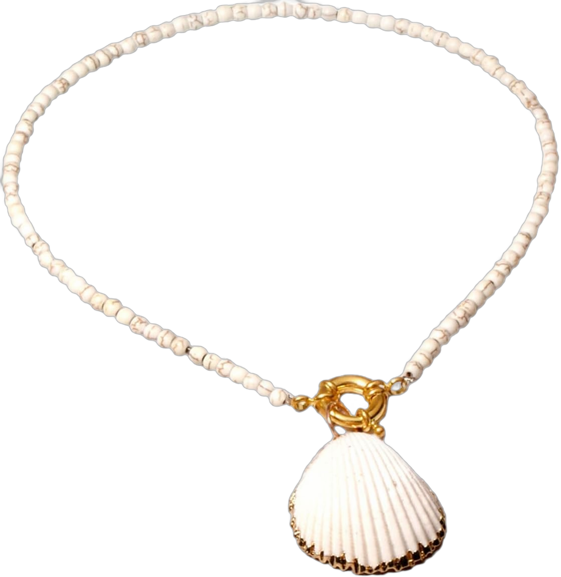 Shell Necklaces for Women Beach Jewelry for Women Boho Summer Cowrie Shell Seashell Necklace Statement Beach Jewelry for Women White Summer Necklaces