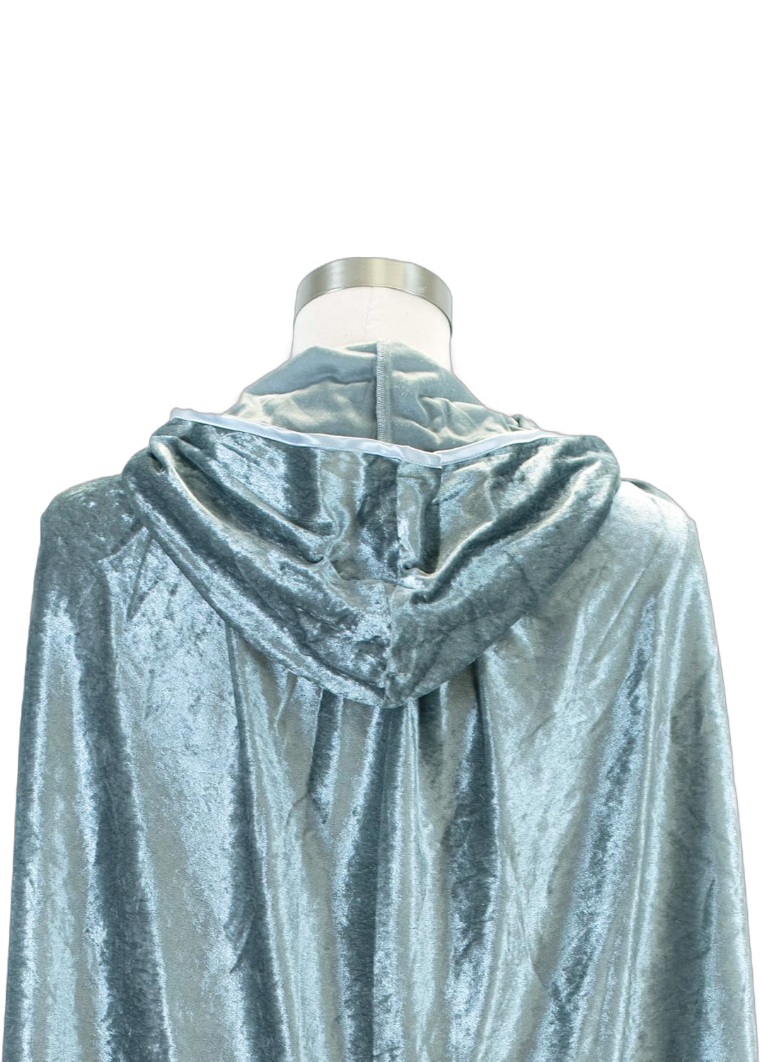 Everfan Hooded Cape For Kids | Children's Cloak With Hood For Halloween, Costumes, Medieval, Renaissance, Cosplay And More Silver