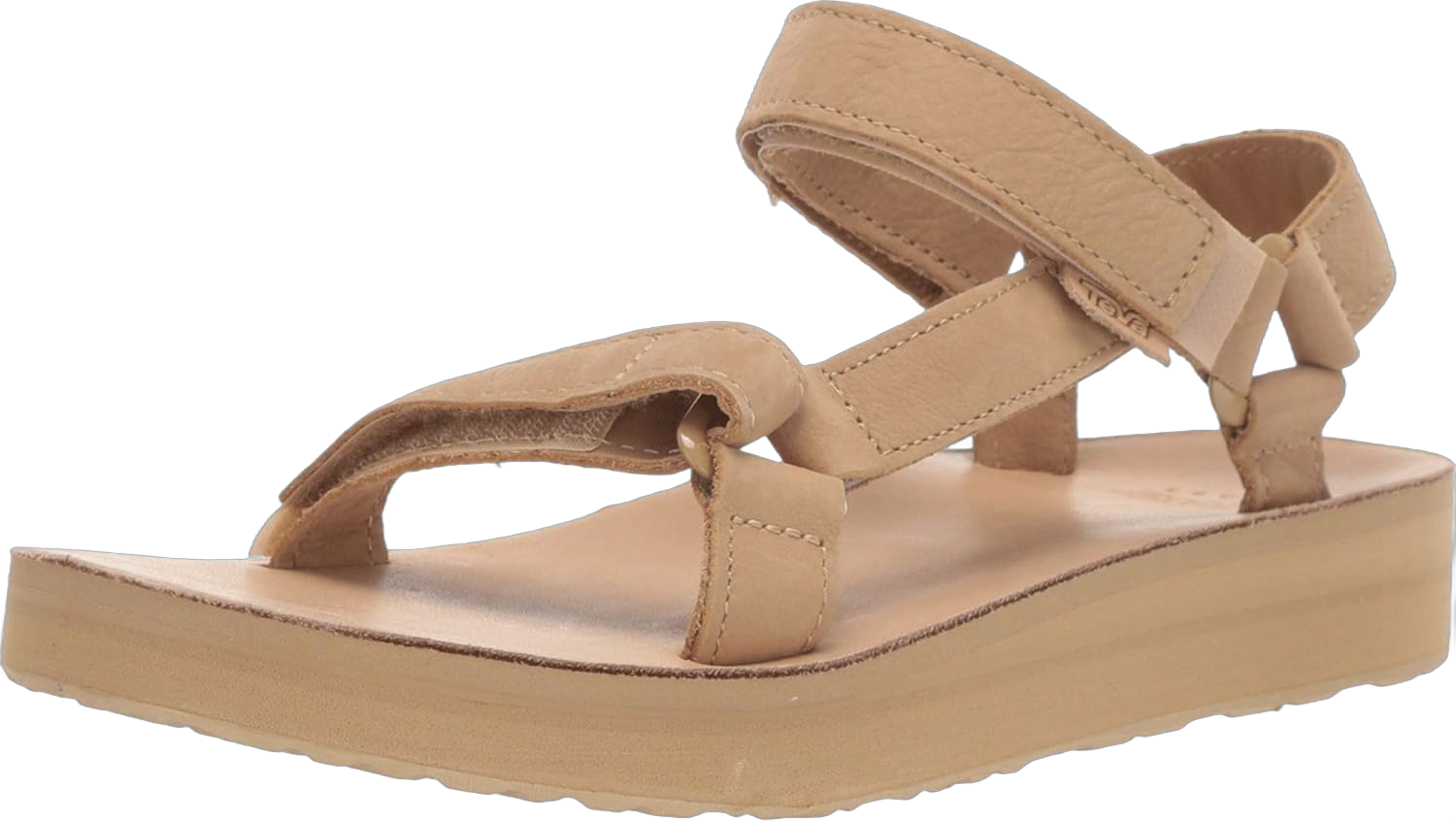 Teva Women's Midform Universal Leather Sandal Desert Sand 8