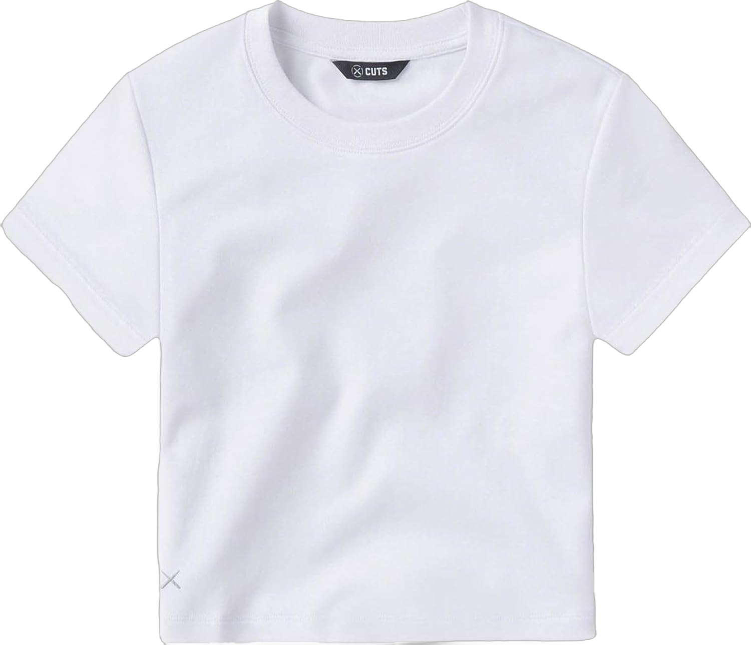 Cuts Clothing Women’s Premium Tomboy Casual Crop Top Baby T-Shirt | Slim-Fit & Cropped | PYCA Pro Soft Fabric