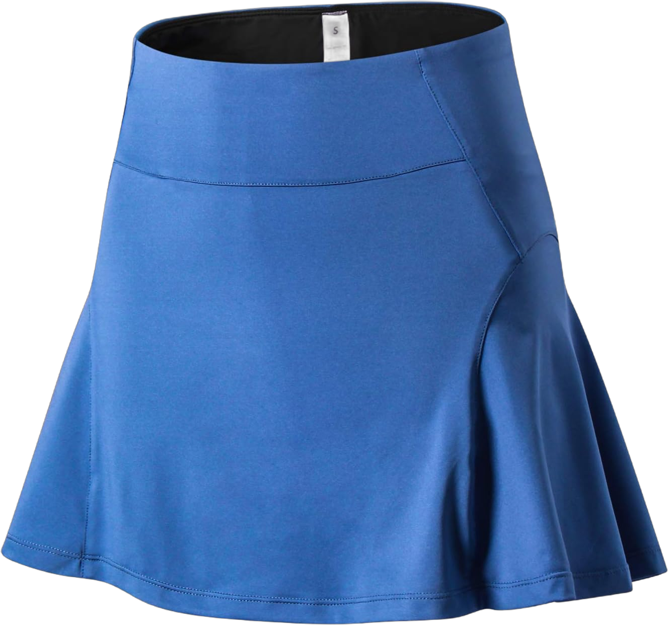 Big Girl's High Waist Golf Skirt Womens Pleated Running Tennis Athletic Skort XX-Large Blue