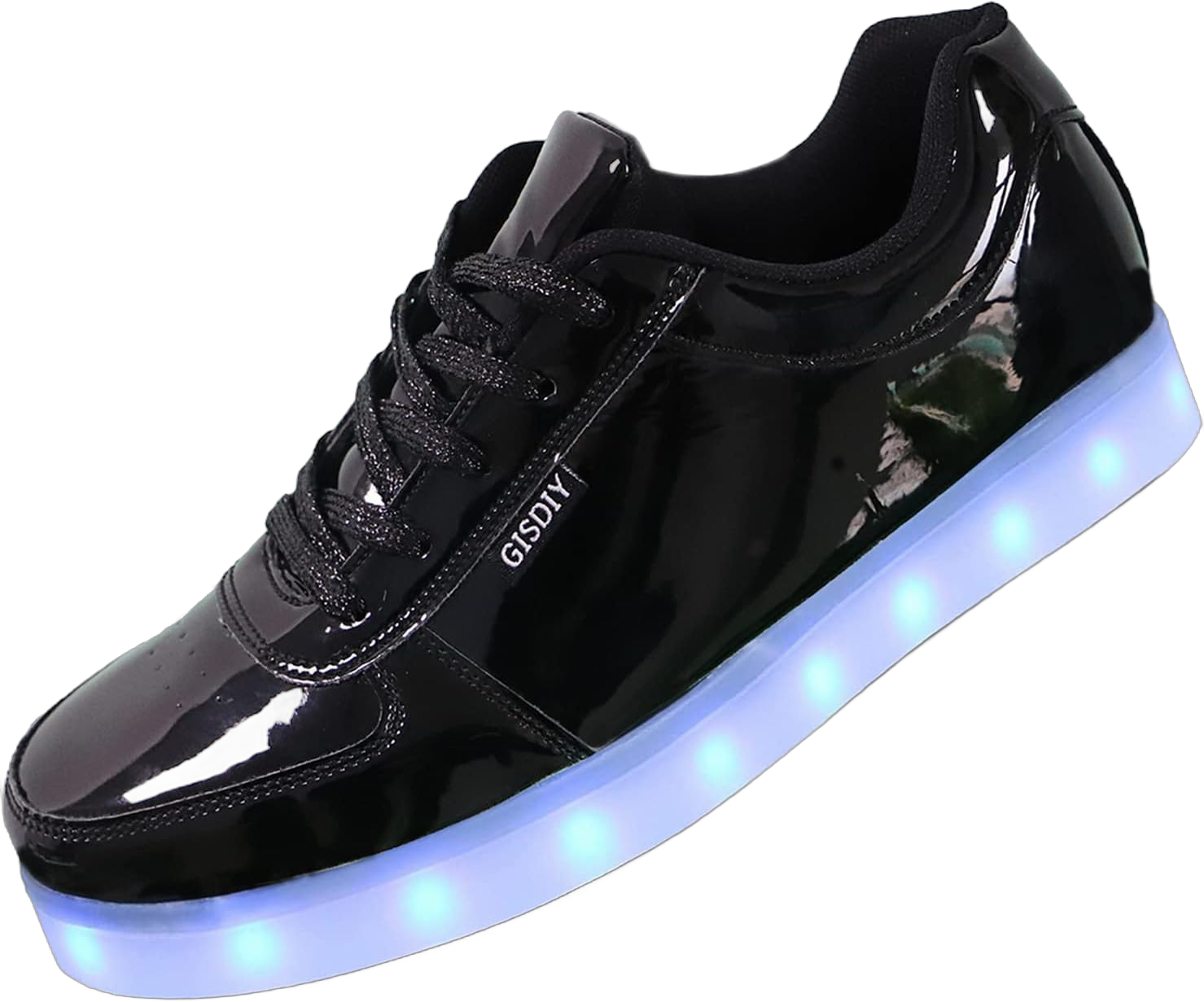 USB Adult Light Up Shoes Rechargeable Flashing Low Top LED Shoes Unisex Sports Dancing Sneakers