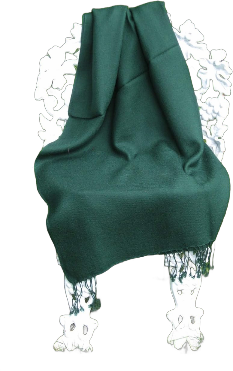 Silk-Scarf-Shawl-blanket-poncho-dress shawl-graduation stole-hair scarf-head wrap-mens scarf-keffiyeh-Pashmina-shrug-shemagh Forest Green