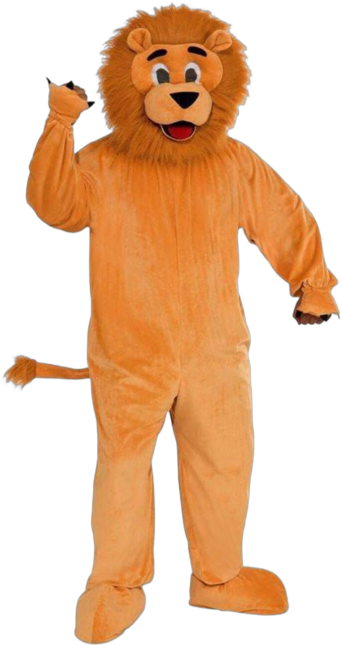 Forum Novelties Womens Promotional Mascot Lion Adult Sized Costumes, Gold, Standard US