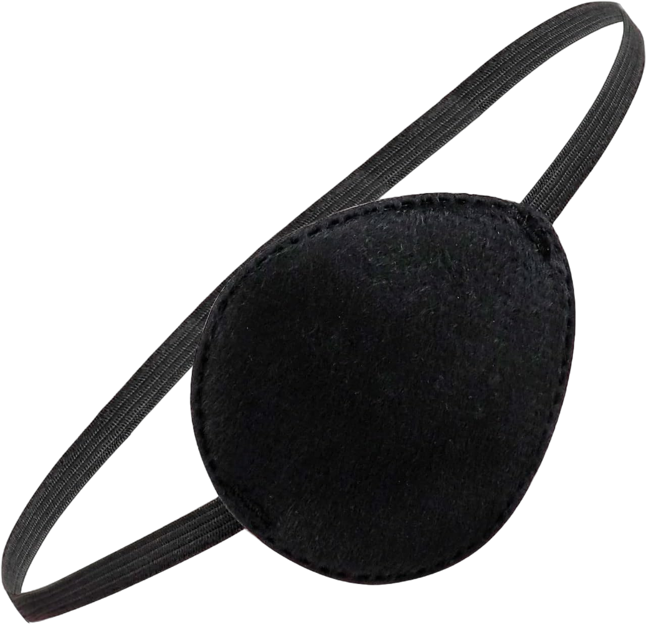 C-ZOFEK Soft Eyepatch Cosplay Black White Costume Halloween Accessories Black02