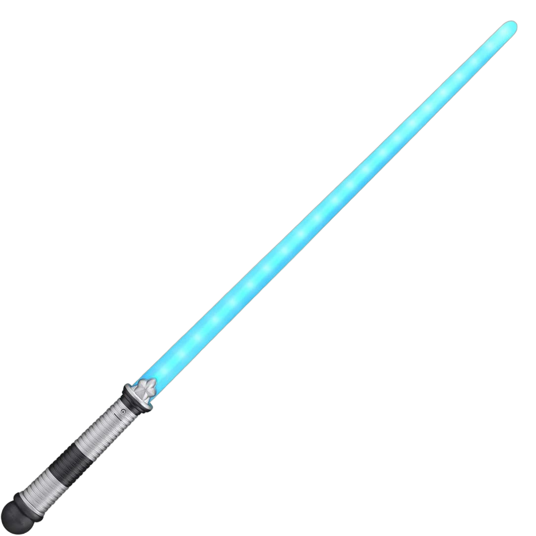 Blue LED Light Up Saber Space Sword