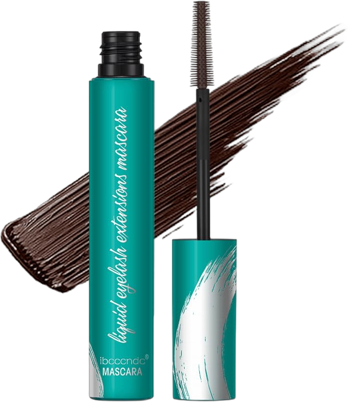 Brown Mascara Waterproof, Volume and Length Mascara, Natural Long-Lasting, No Clumping & No Smudging, Best Mascara for Women. (Brown)