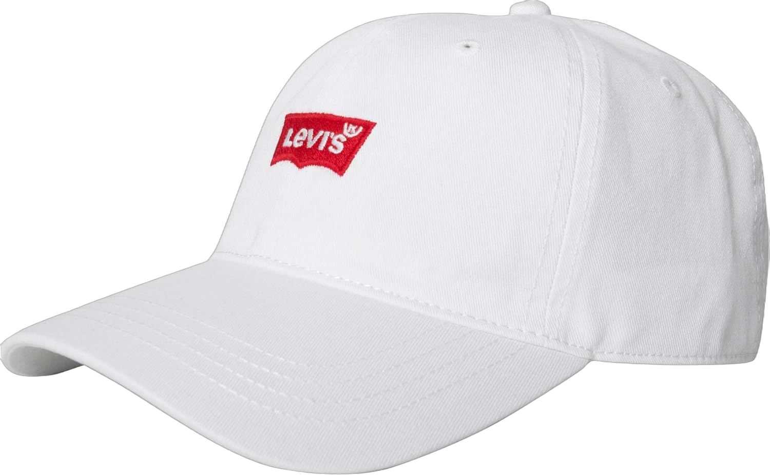 Levi's Men's Classic Baseball Hat with Logo One Size White