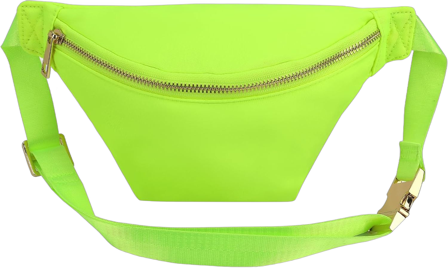 Small Waist Bag Mini Belt Bag Crossbody Fanny Bag for Women Neon Travel Fanny Pack(Neon Green)