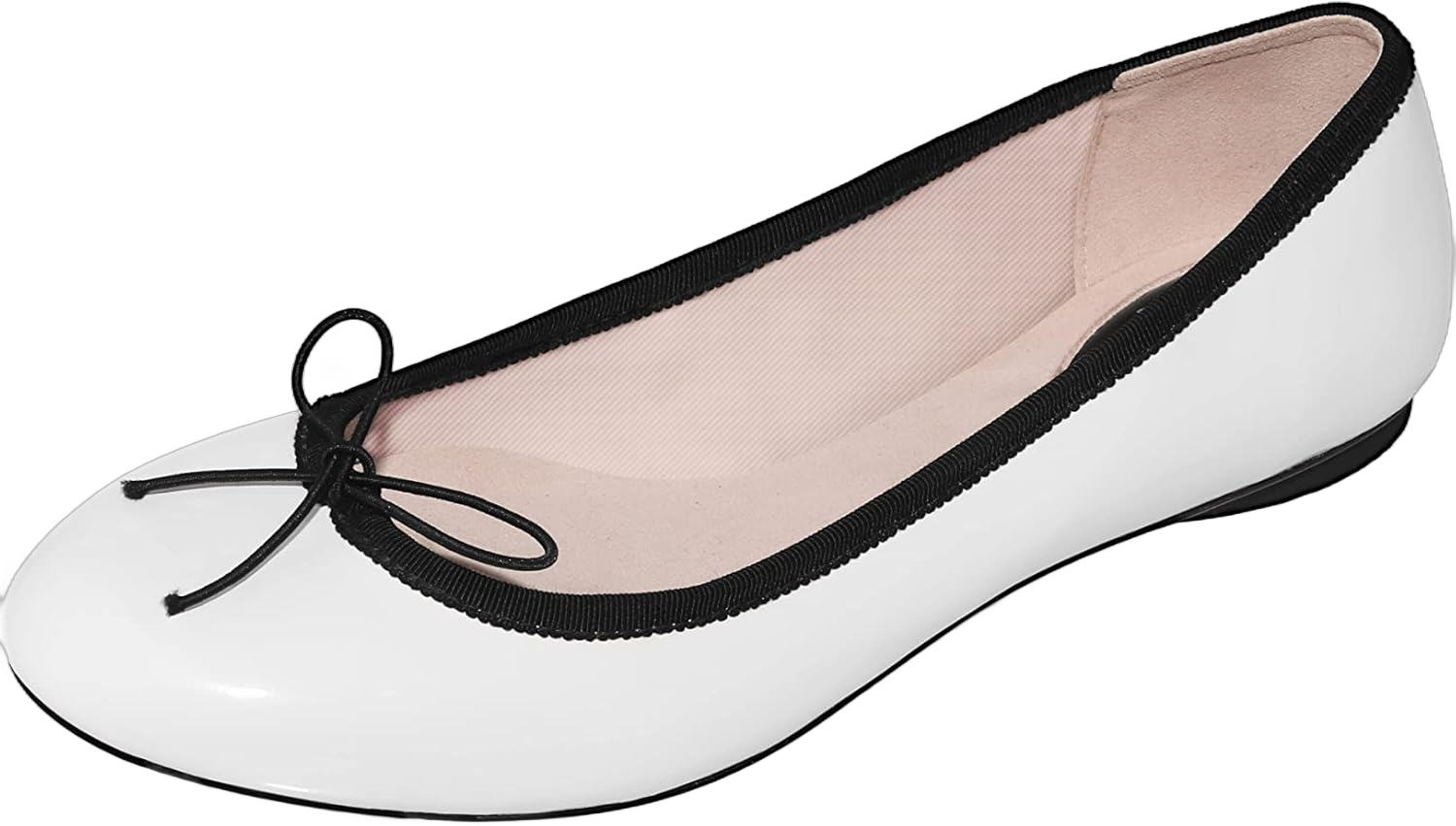 Bloch Women's Amalthea Ballet Flat 6 White Gloss