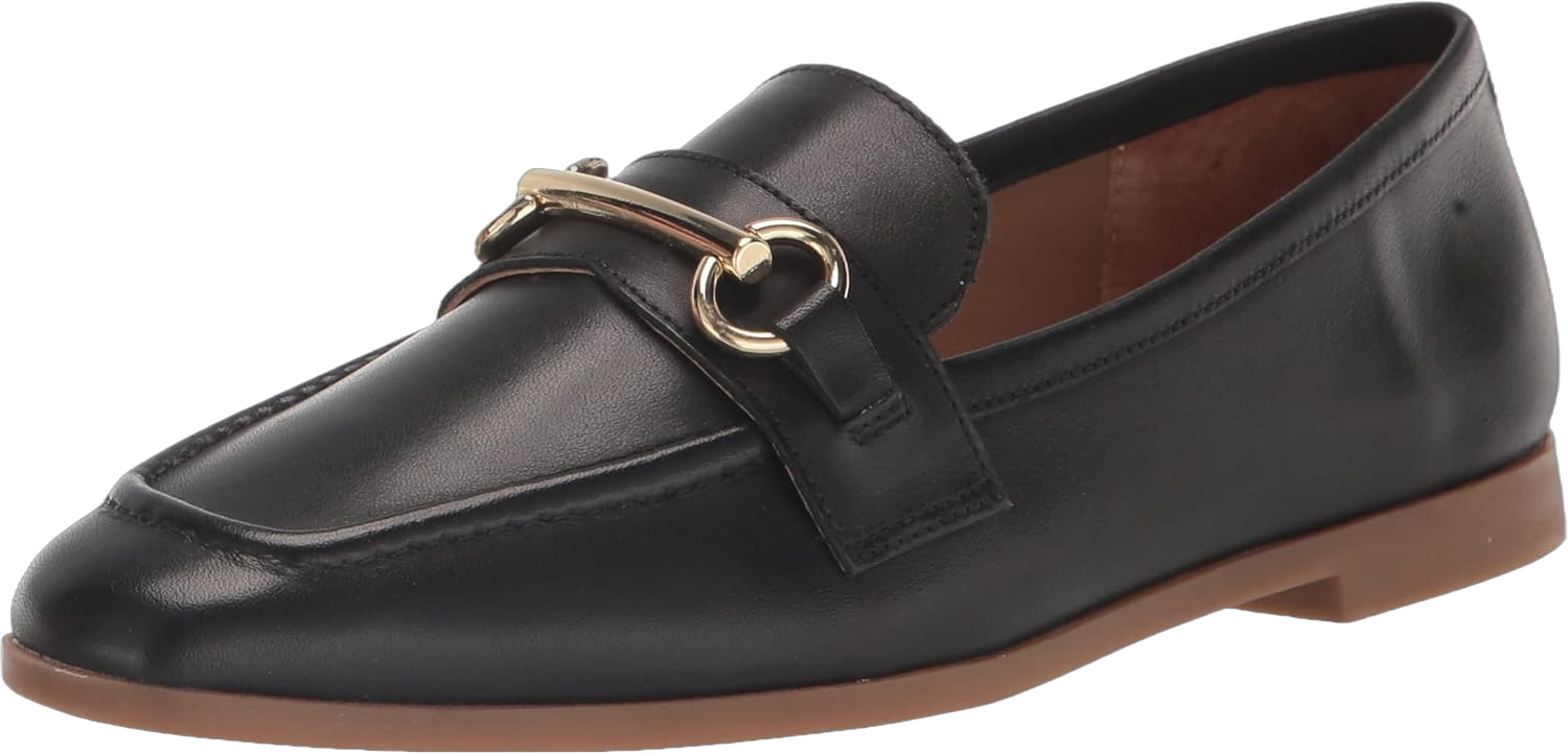 Blondo Women's Cameron Waterproof Loafer 11 Black Leather